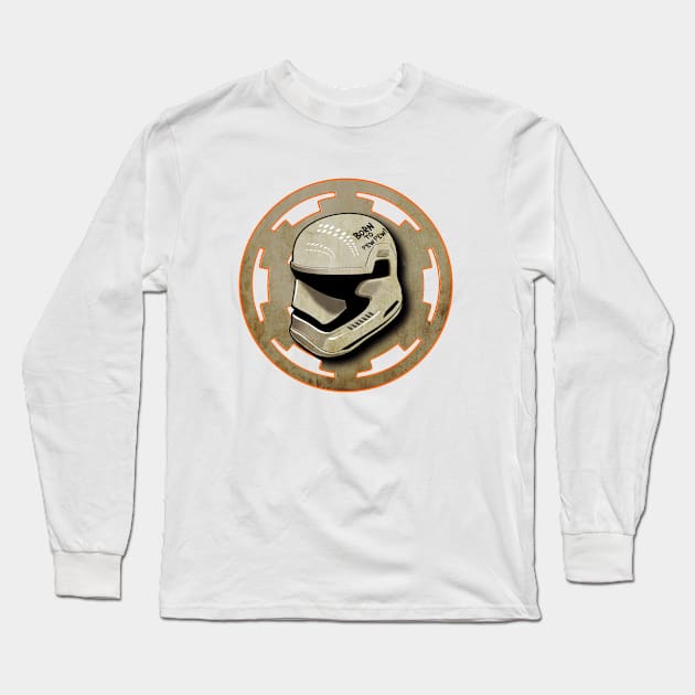 HELMET Long Sleeve T-Shirt by KARMADESIGNER T-SHIRT SHOP